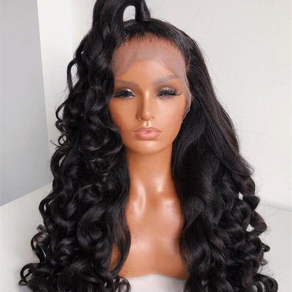 Silky Loose Wave Lace Front Wig