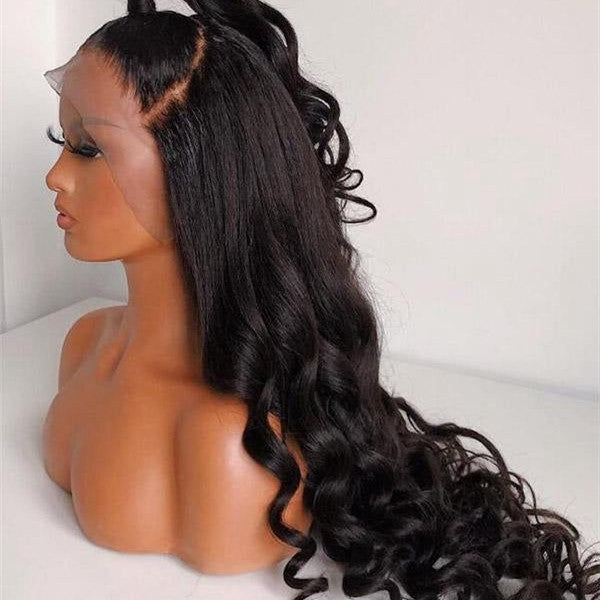 Silky Loose Wave Lace Front Wig