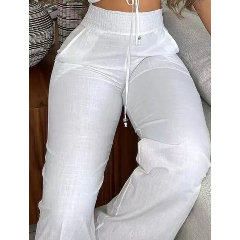 White Summer Two-Piece Set